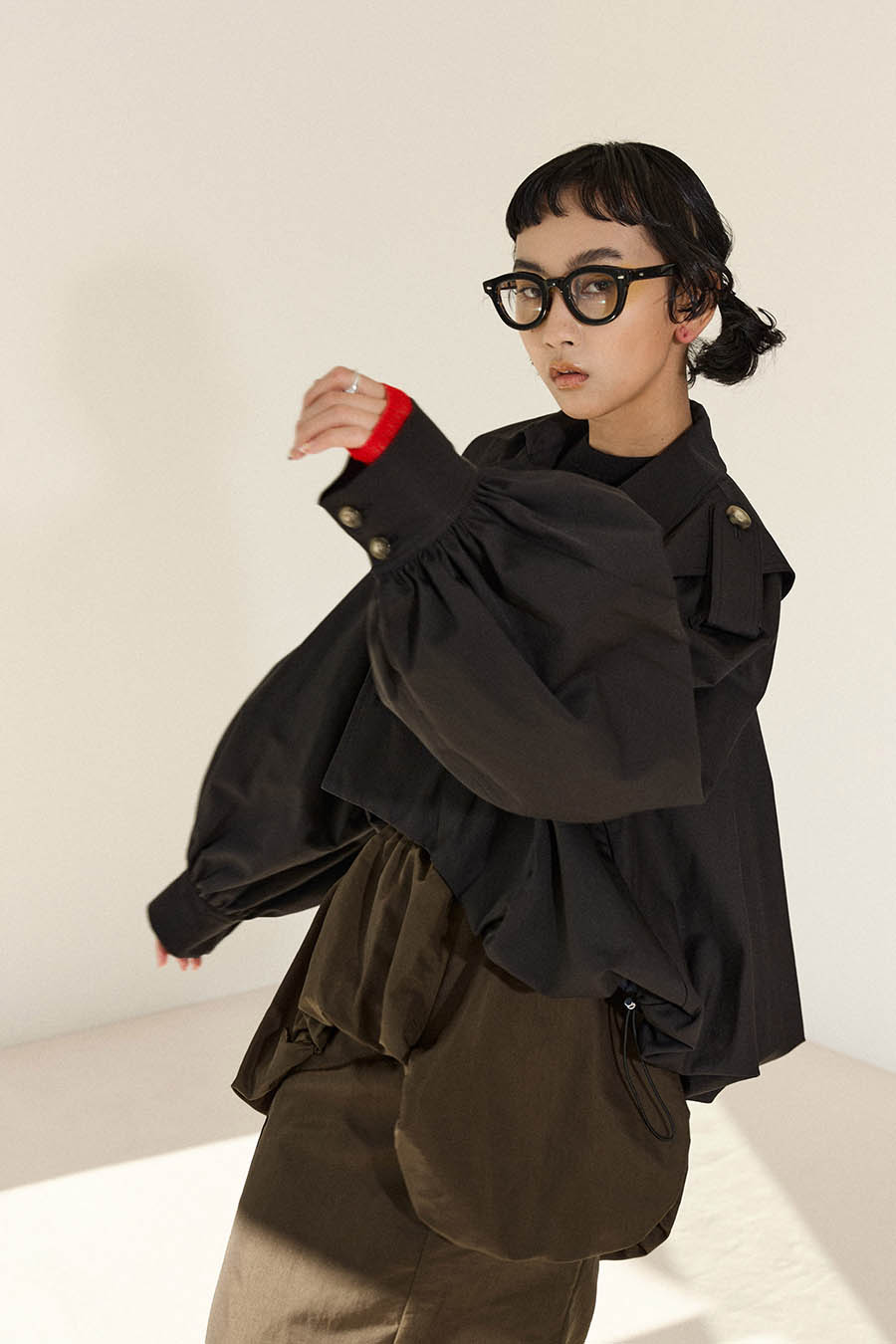 OMMO ONLINE STORE / BALLOON TRENCH BLOUSON