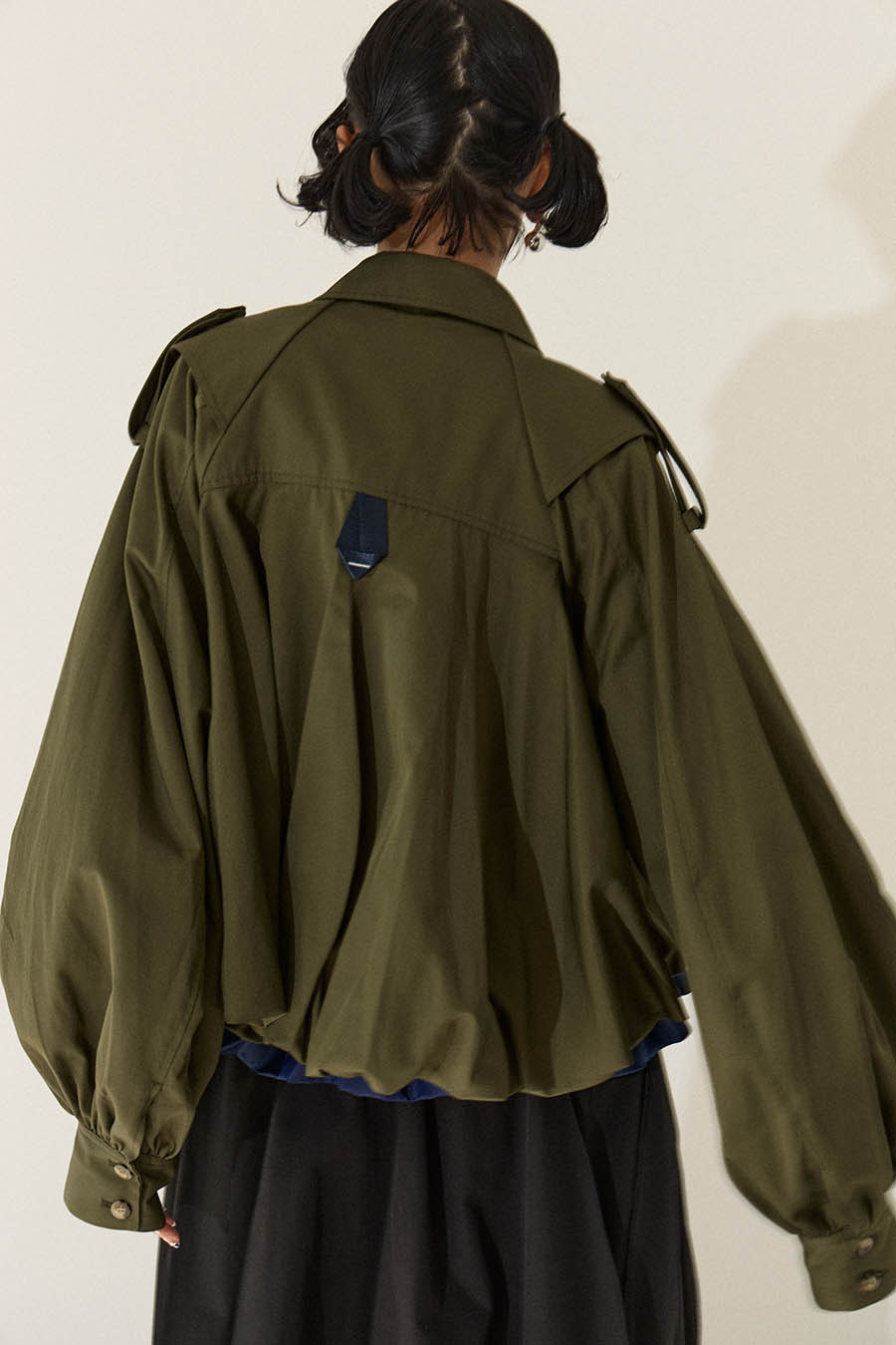 OMMO ONLINE STORE / BALLOON TRENCH BLOUSON