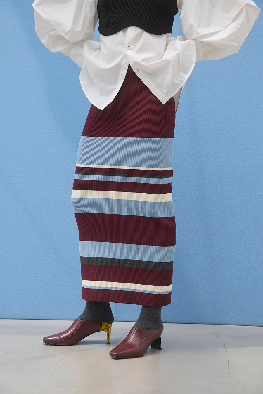 PENCIL KNIT SK